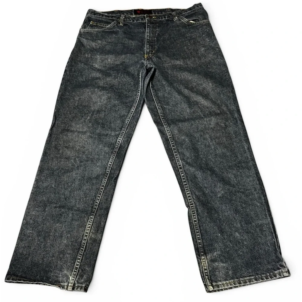 DRIFIRE CAT2 FR Flame Resistant Jeans Mens 38x30 Dark Wash Workwear USA Made